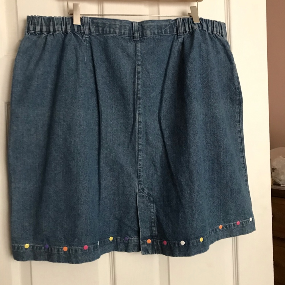 Women’s denim skirt